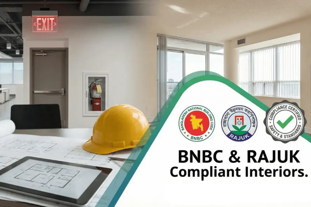 adhering to BNBC and Rajuk compliance standards