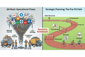 offic interior fitout strategic planning vs operational chaos